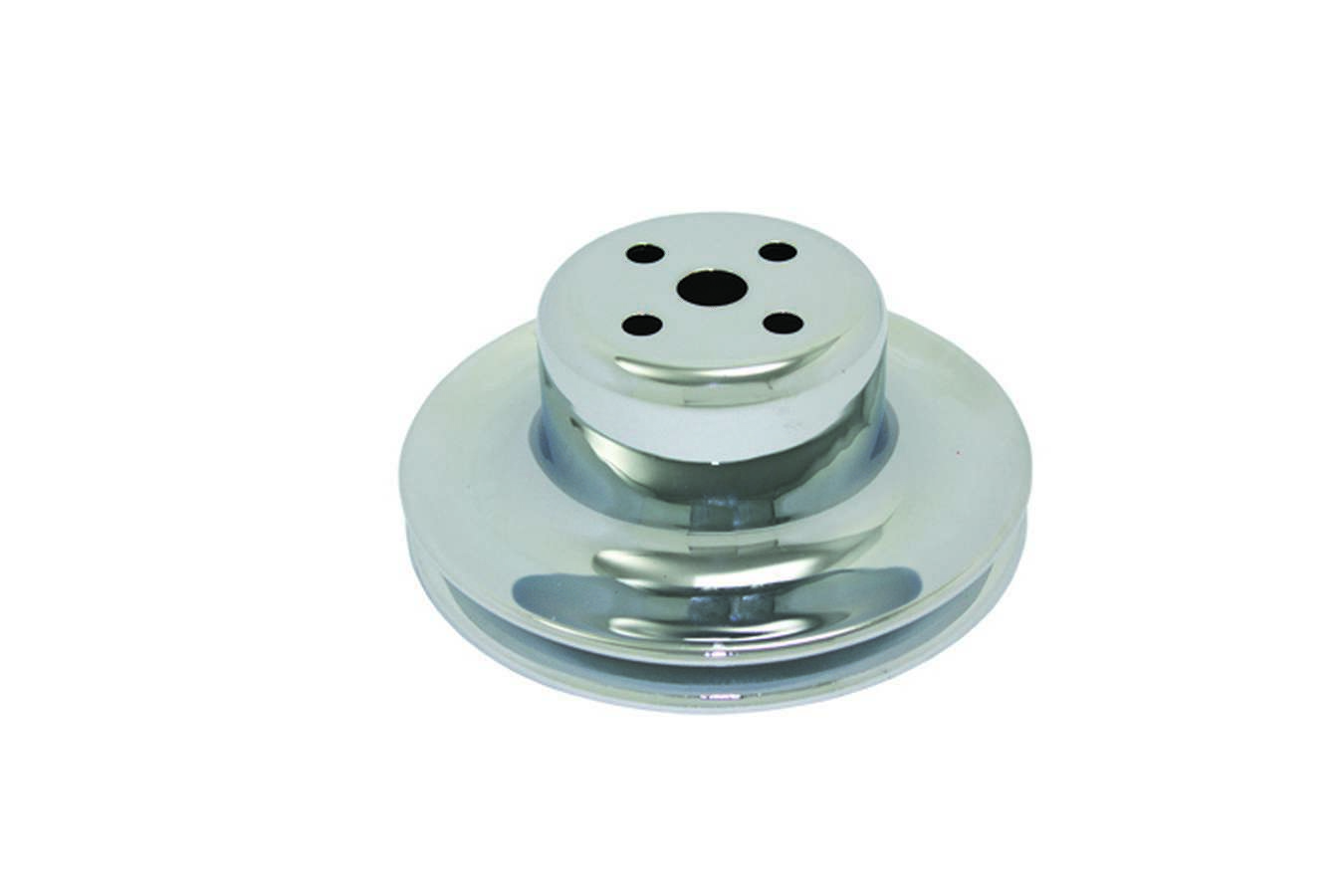 Specialty Products 8970 - 65-66 SBF 1 Groove Water Pump Pulley Chrome