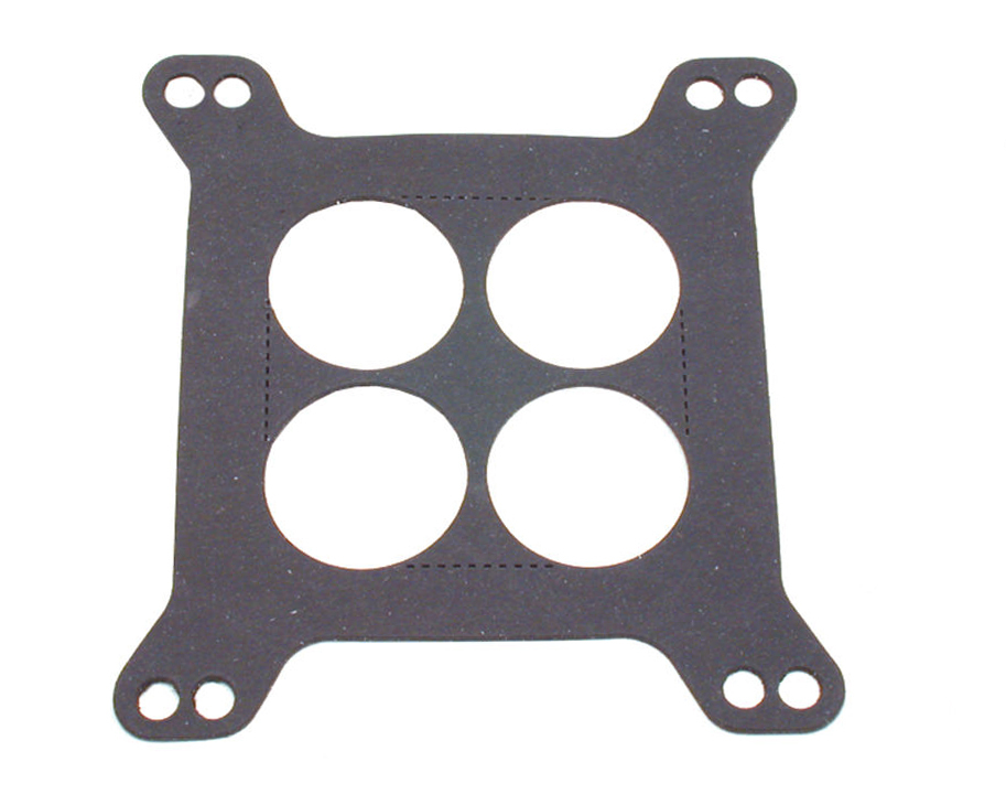 Carburetor Base Plate Gasket - 4-Barrel - 4 Hole / Open - Composite - Square Bore - Each