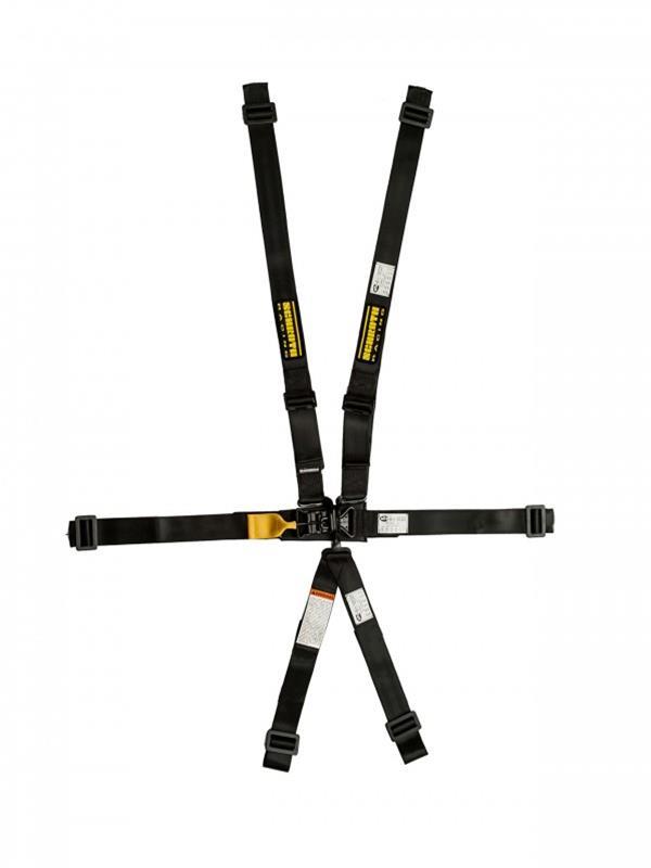 5pt Harness LL Ratchet 2in RS / PU Adjust Black
