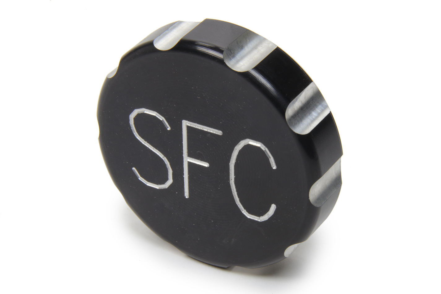 Superior Fuel Cells SFC-CAP Fuel Cell Filler Cap, Screw-On, Aluminum, Black Anodized, Superior Fuel Cells, Each
