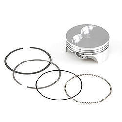 SRP Pistons 268830 Piston and Ring, Professional Series, Forged, 4.030 in Bore, 1.2 x 1.5 x 3.0 mm Ring Groove, Minus 5.00 cc, Small Block Chevy, Kit