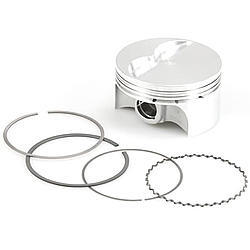 SRP Pistons 271055 Piston and Ring, Professional Series, Forged, 4.030 in Bore, 1.2 x 1.5 x 3.0 mm Ring Groove, Minus 5.00 cc, Small Block Chevy, Kit