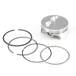 SRP Pistons 271056 Piston and Ring, Professional Series, Forged, 4.030 in Bore, 1.2 x 1.5 x 3.0 mm Ring Groove, Minus 5.00 cc, Small Block Chevy, Kit