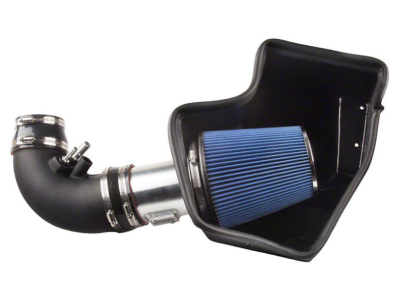 Steeda Autosports 555-3193 Air Induction System, ProFlow, Reusable Filter, Plastic, Black, Ford Coyote, GT, Ford Mustang 2015-16, Kit