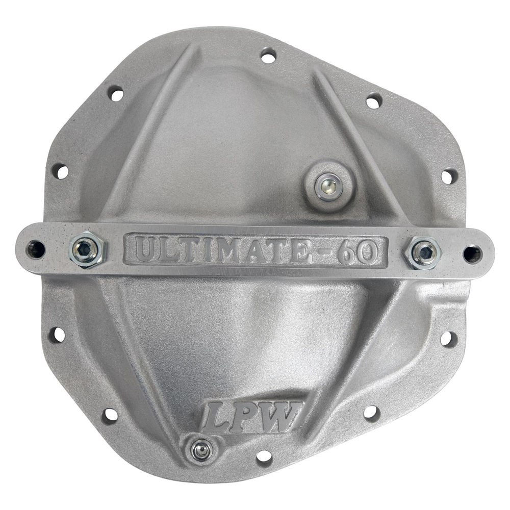 Strange Engineering D3509 Differential Cover, Ultimate Support, Hardware Included, Aluminum, Natural, Dana 60, Each