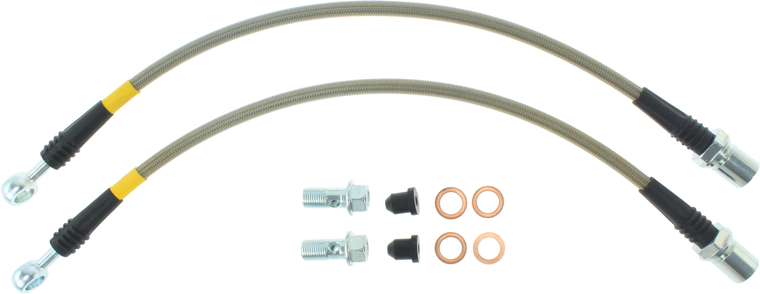Stoptech 950.44001 - SPORTSTOP STAINLESS STEE L BRAKE LINE