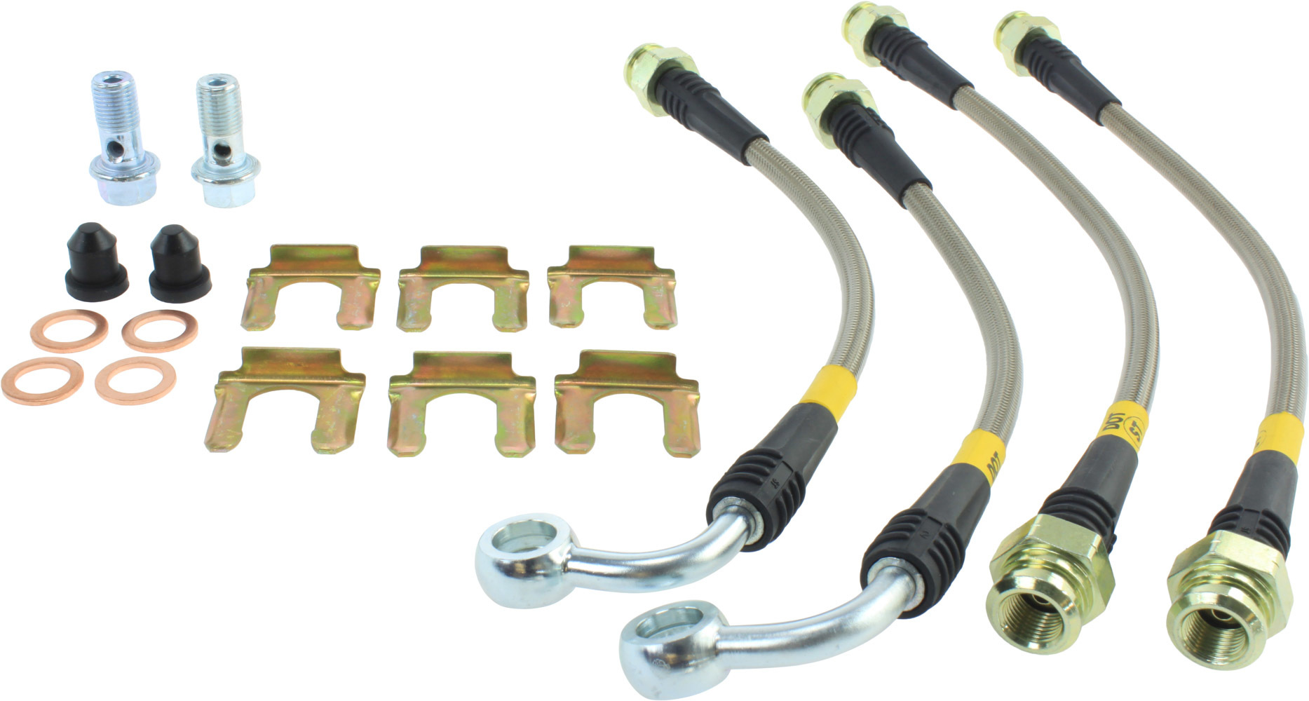 Stoptech SS Brake Line Kit Premium Sport Subaru Legacy 2000-2009