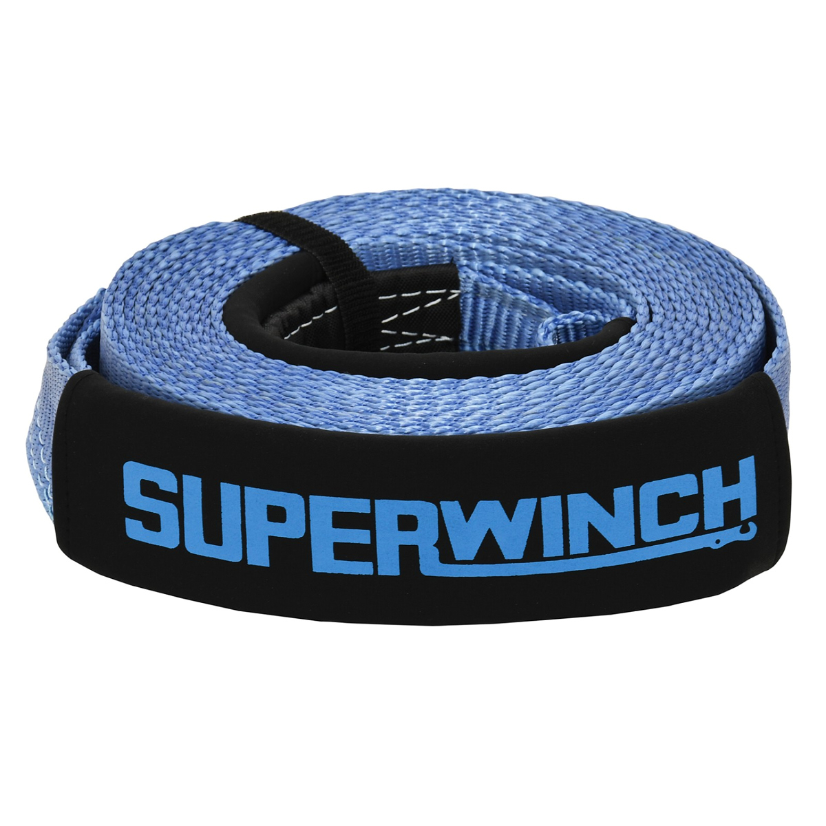 SuperWinch 2518 Tow Strap, 2 in Wide, 30 ft Long, 20000 lb Capacity, Nylon, Blue, Each