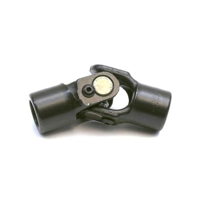 Steering Universal Joint - Single Joint - 3/4 in Smooth to 3/4 in Ford V - Steel - Natural - Universal - Each