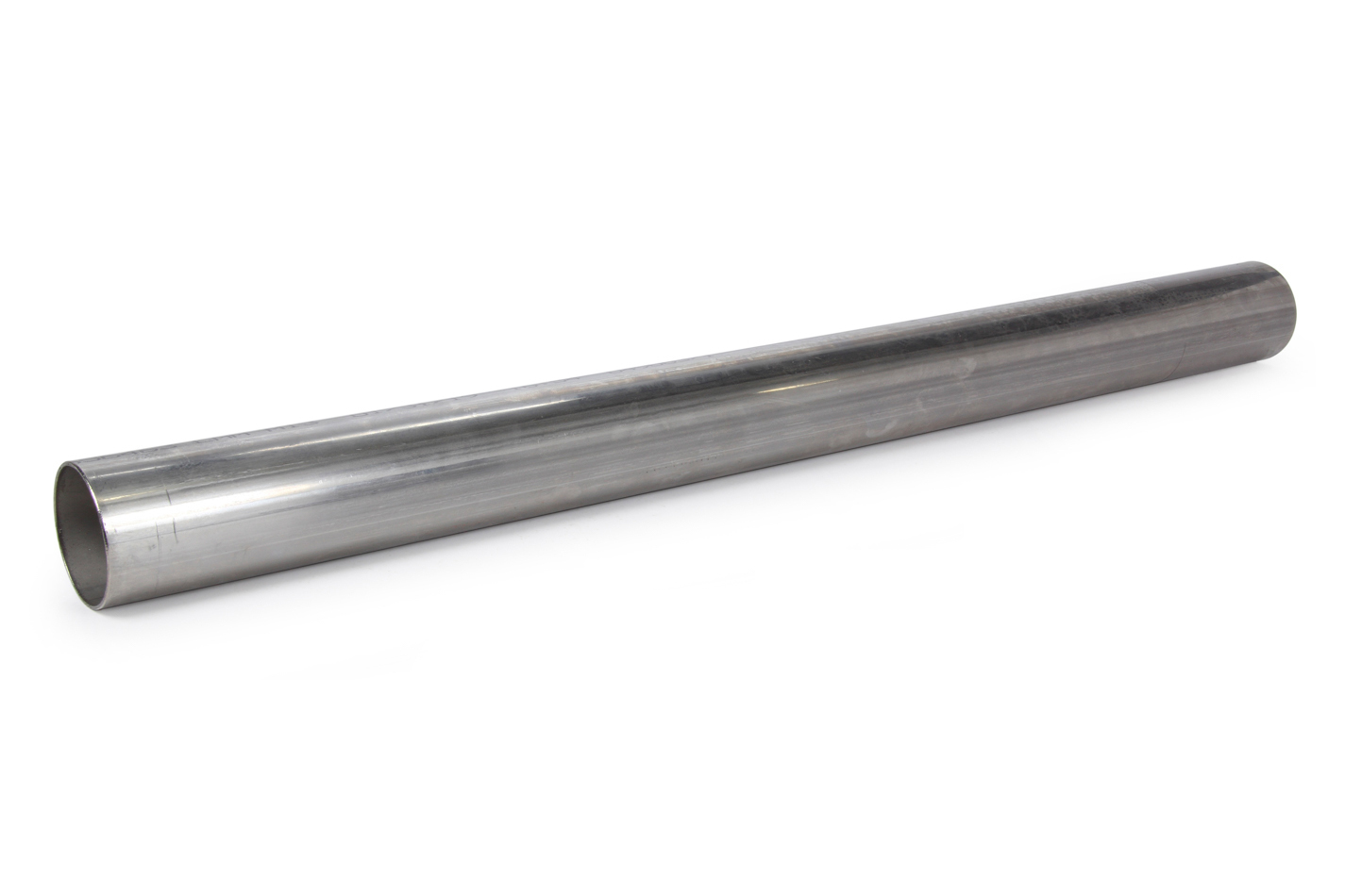 Stainless Works 1.6SS-2 Exhaust Pipe, Straight, 1-5/8 in Diameter, 24 in Long, 0.065 Wall, Stainless, Natural, Each