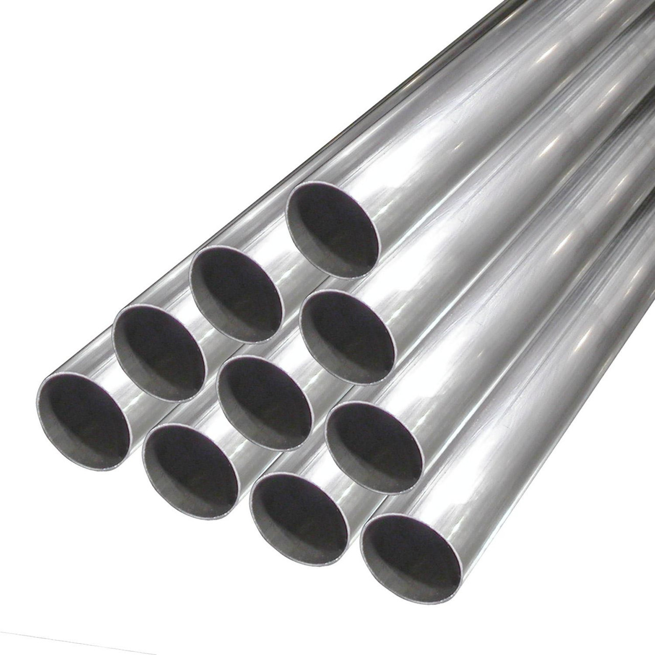 Stainless Works 1.7SS-4 Exhaust Pipe, Straight, 1-3/4 in Diameter, 48 in Long, 0.065 Wall, Stainless, Natural, Each