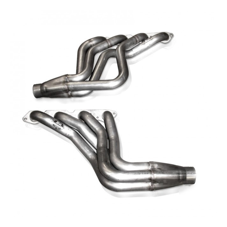 Stainless Works CVBB2 Headers, Long Tube, 2 in Primary, 3-1/2 in Collectors, Stainless, Natural, Big Block Chevy, GM A-Body 1968-72, Pair