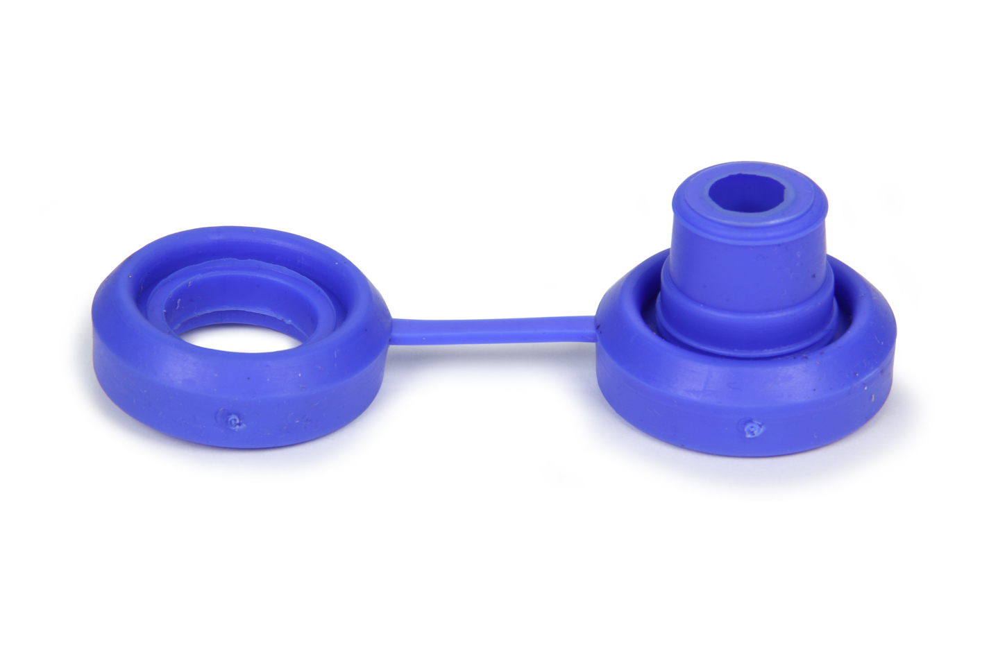 Stainless Works EXGRO Exhaust Hanger Grommet, Male / Female, 1.125 in OD, 0.375 in ID, 0.875 in Thick, Silicone, Blue, Kit