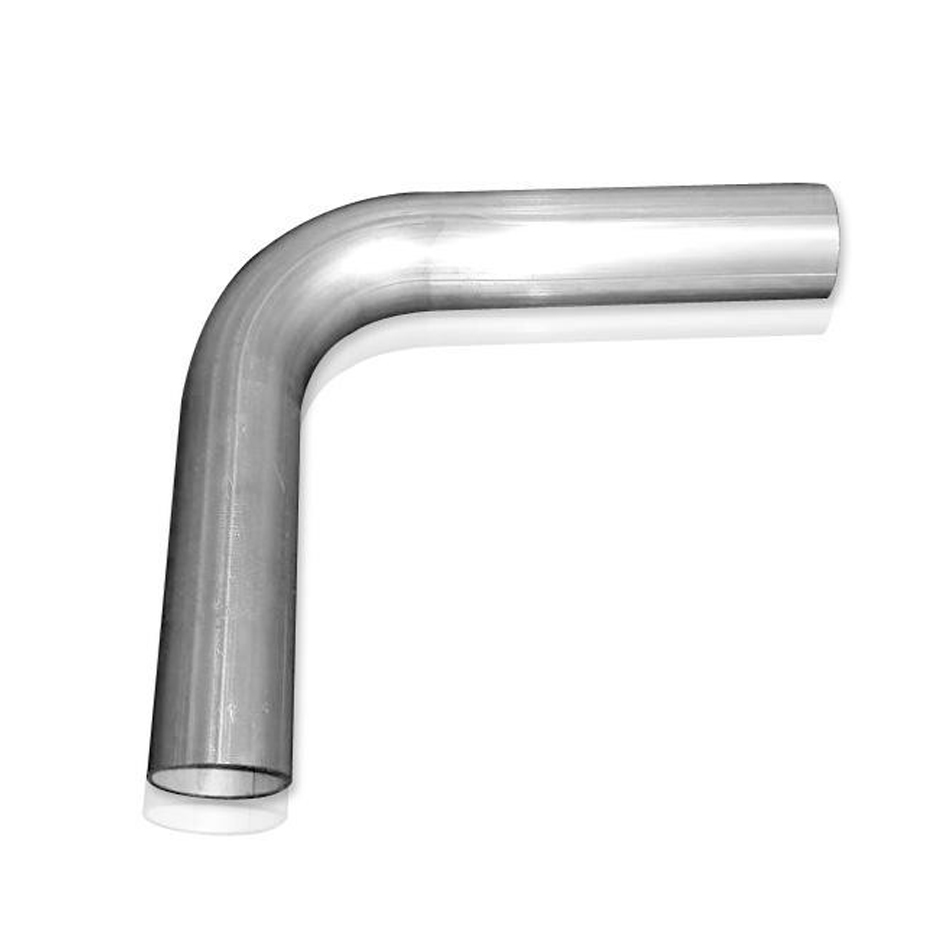 Stainless Works MB90250-H Exhaust Bend, 90 Degree, Mandrel, 2-1/2 in Diameter, 6 in Legs, 16 Gauge, Stainless, Natural, Each