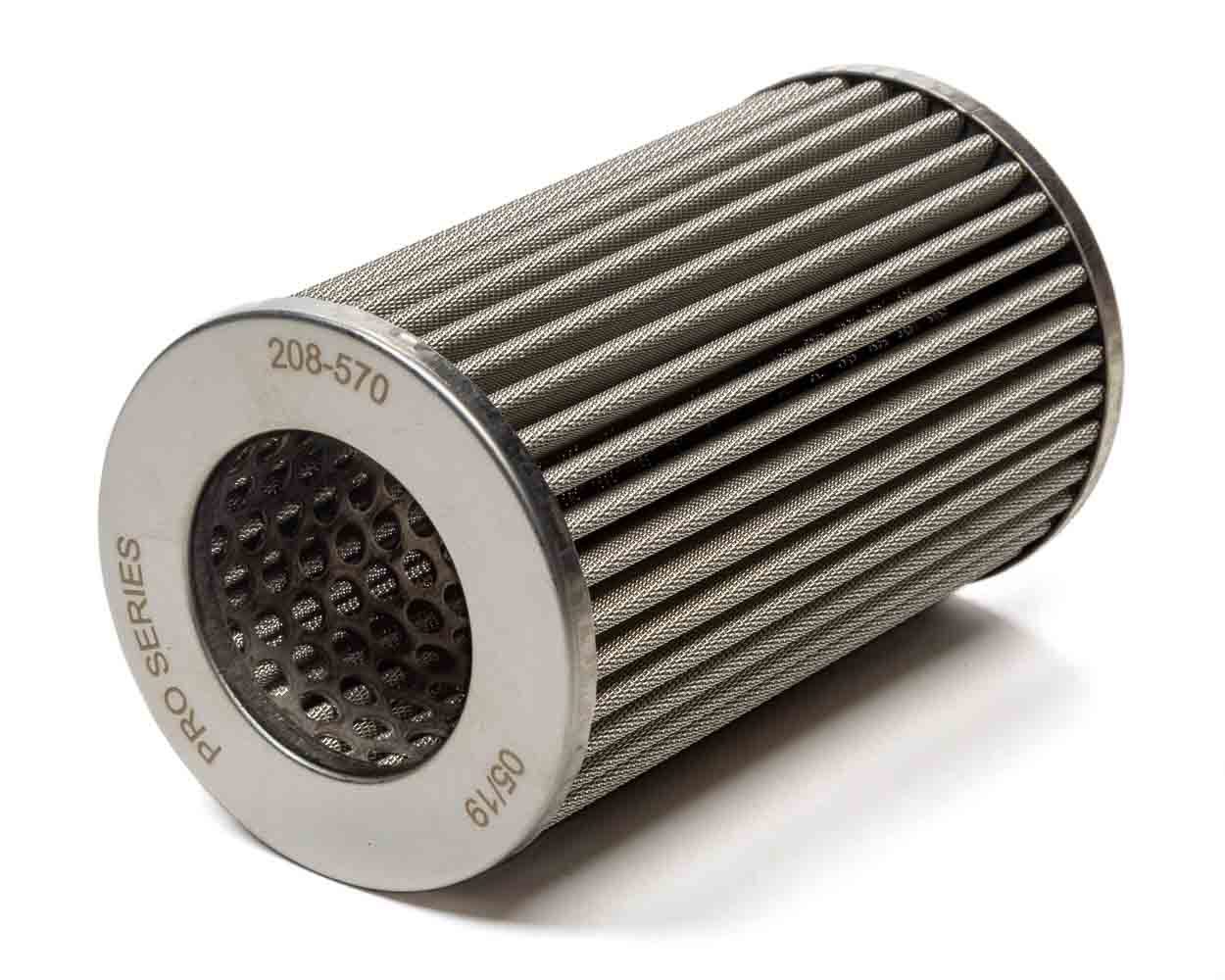 System One 208570 Oil Filter Element, 75 Micron, Stainless
