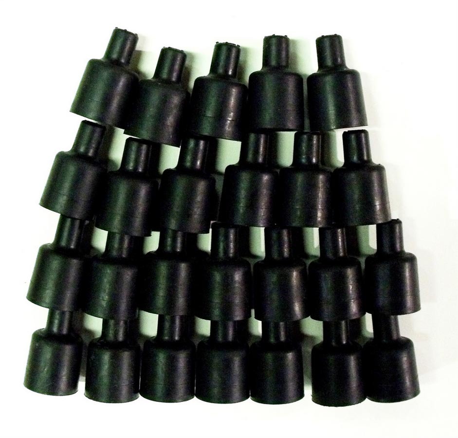 Taylor Cable 44076 - Coil Wire Boot - 180-Deg 25pk - Black