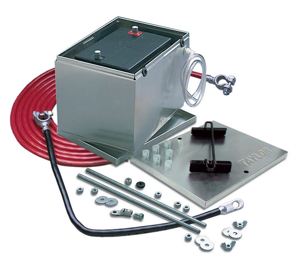 Taylor Cable 48101 - Aluminum Battery Box 