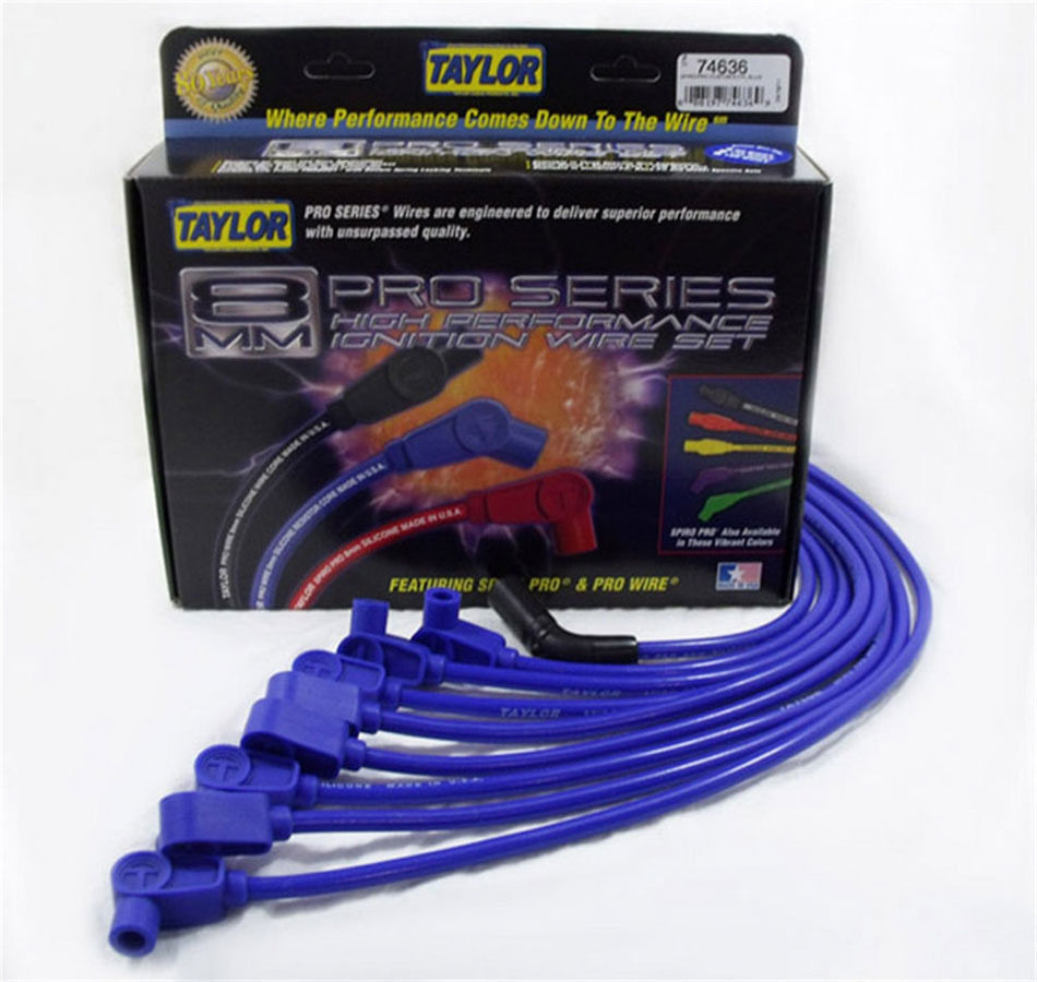 TAYLOR/VERTEX — TAYLOR/VERTEX Custom Fit 8mm Spiro-Pro Wires Blue