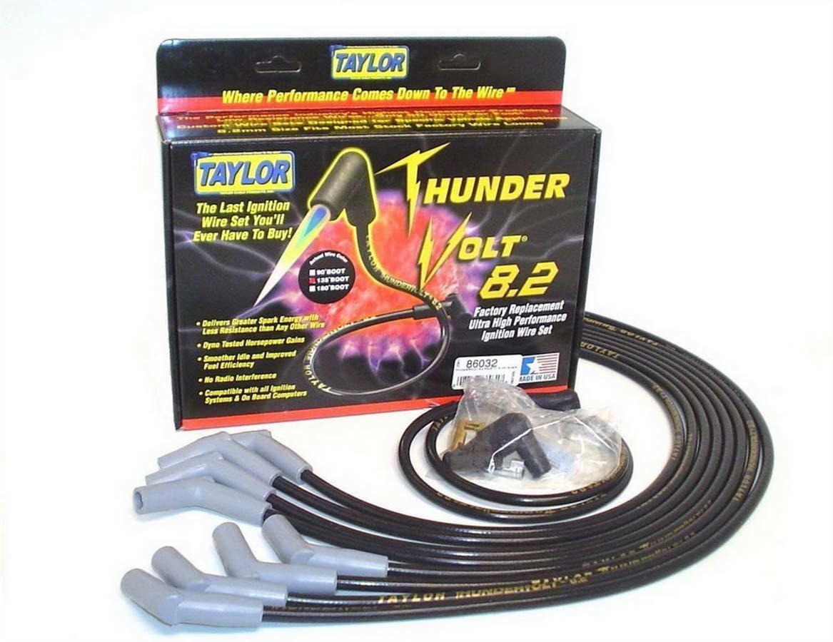 Thundervolt 8.2 Plug Wire Set BBC Black