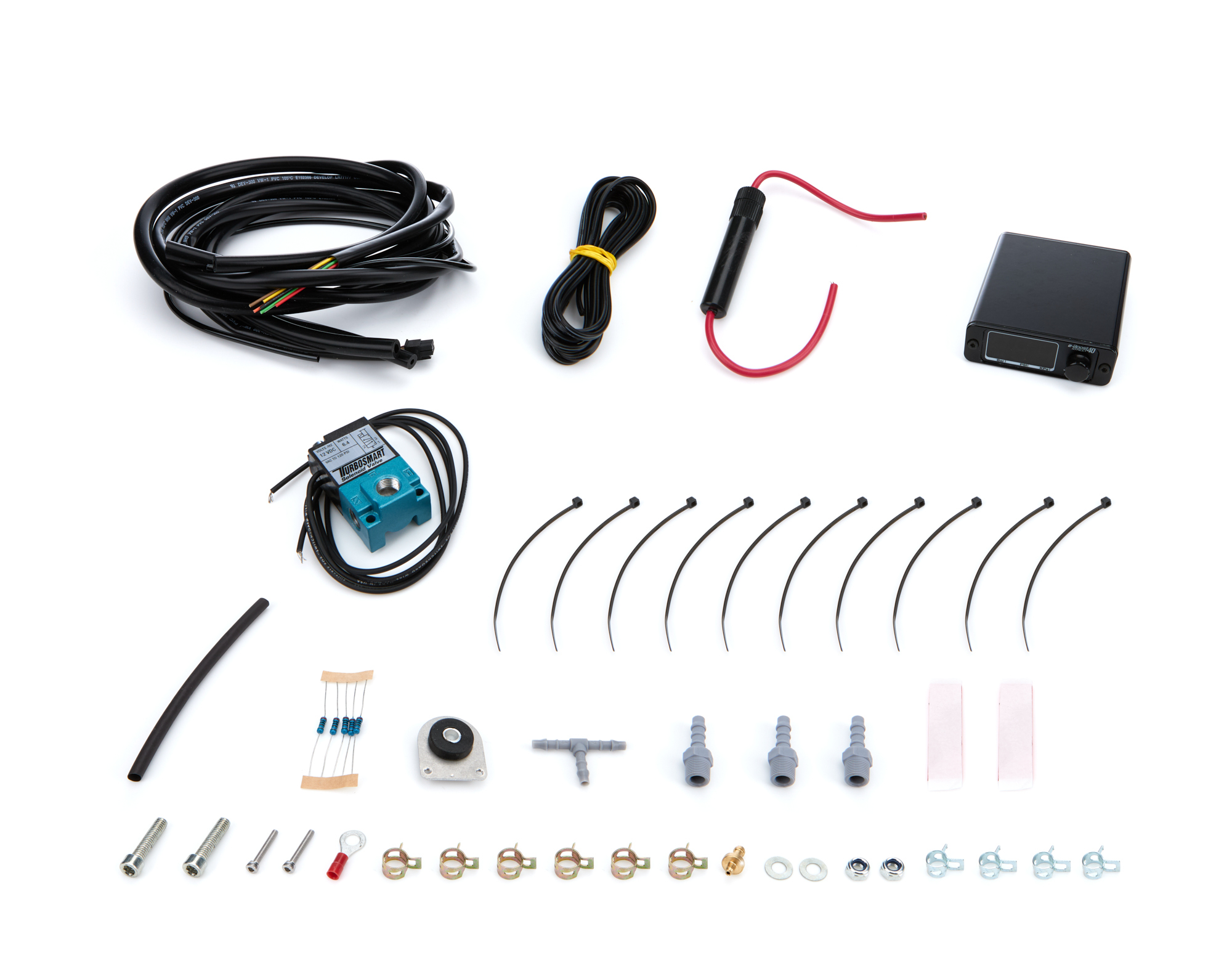 Turbosmart TS-0302-1002 Boost Controller, E-Boost Street, Programmable, Electric, Digital, Black, Kit