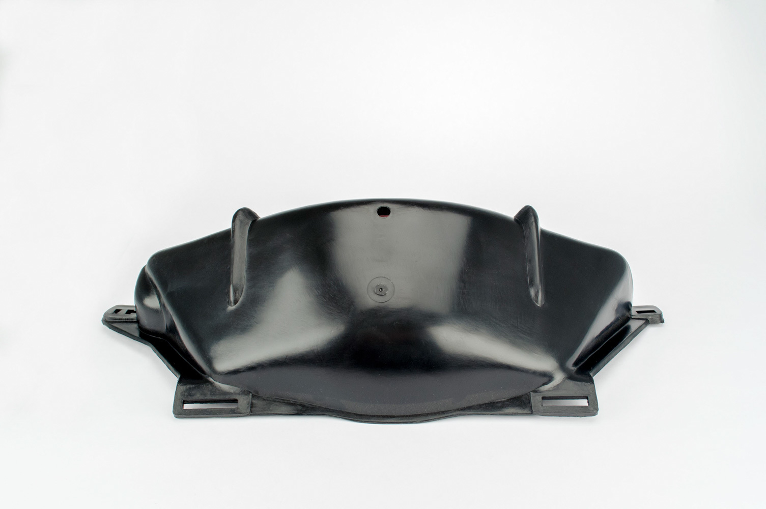TCI 743866 Transmission Dust Cover, Torque Converter Cover, Plastic, Black, TH200 / TH250 / TH350 / TH375 / TH400, Each