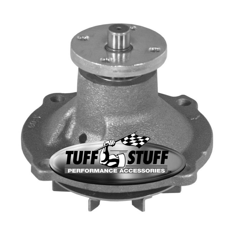 Tuff Stuff 1317N Water Pump, Mechanical, Supercool, High Volume, Iron, Natural, Mopar B / RB-Series / 426 Hemi, Each