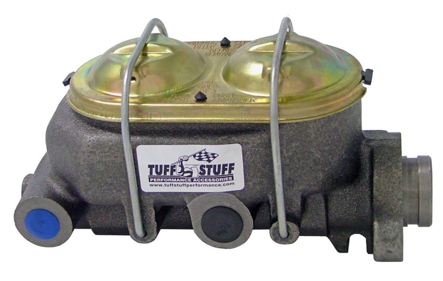 Tuff Stuff 2018NB - Dual Reservoir Master Cylinder 1in Bore Shallo