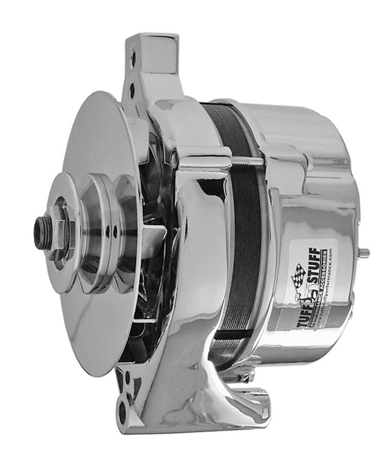 TUFF-STUFF — TUFF-STUFF Ford Alt 100 Amp Chrome 1 Wire 1 Groove Pulley