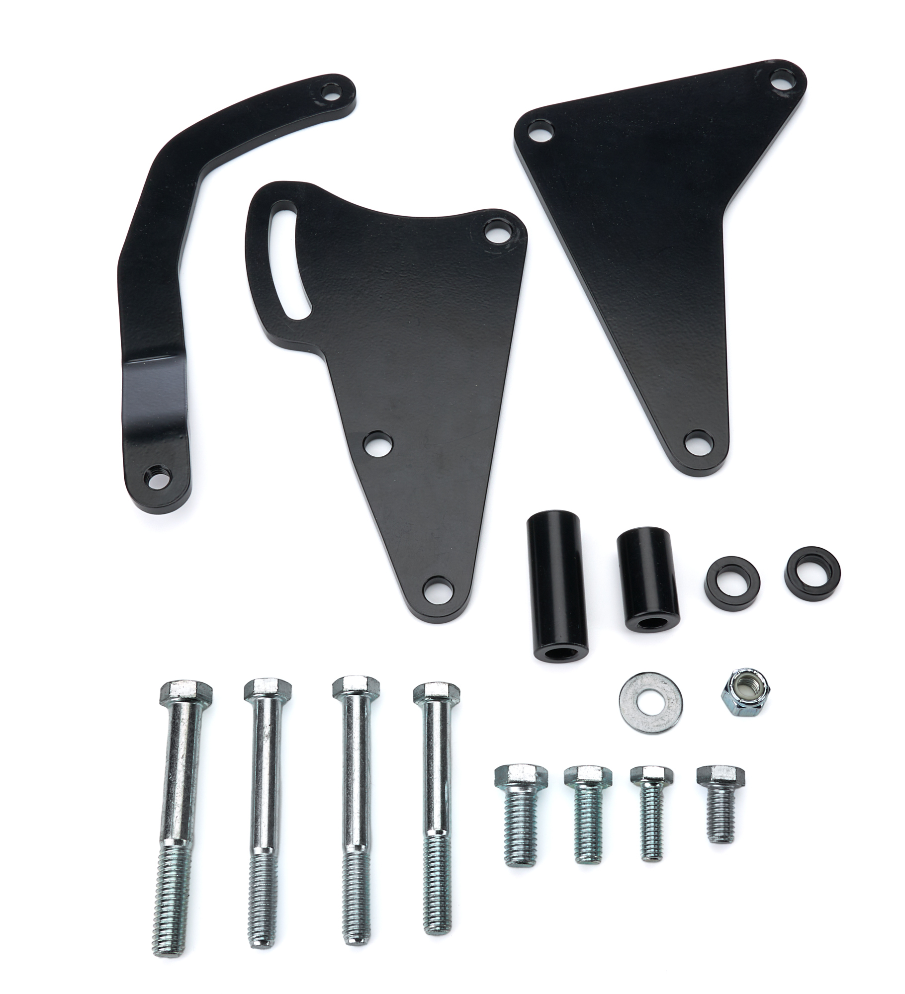 Alternator Bracket BBC Short Water Pump Black