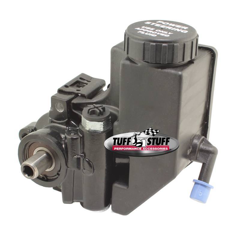 TUFF-STUFF — TUFF-STUFF Type II Power Steering Pump w/Reservoir Black