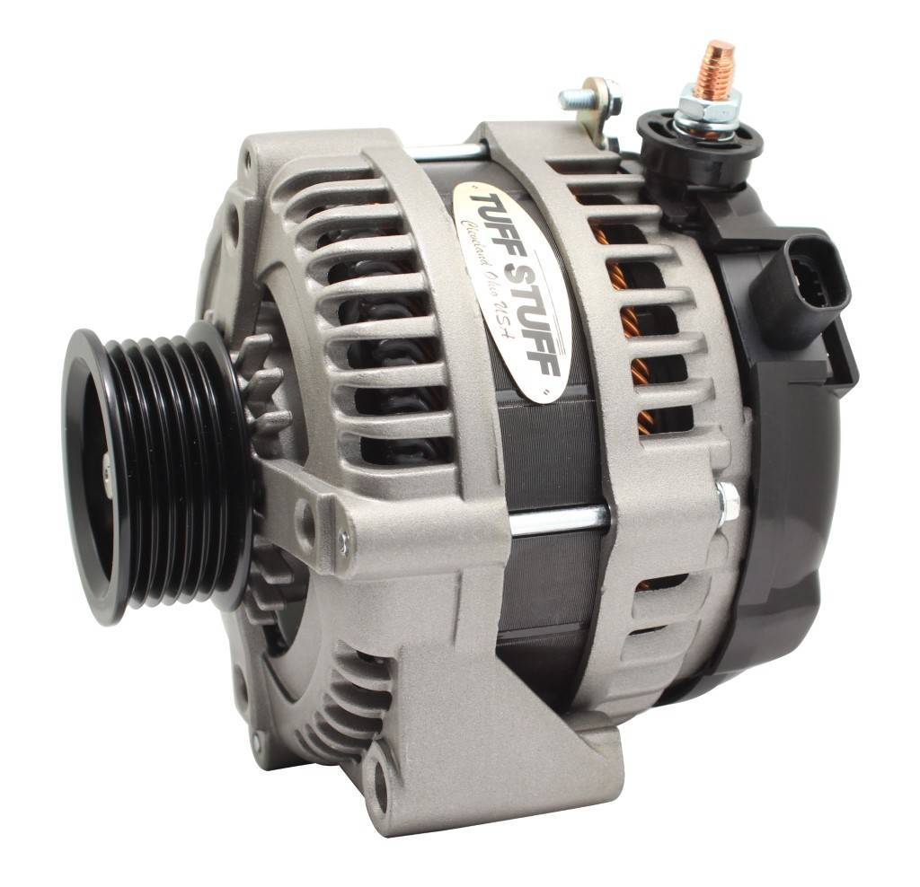 TUFF-STUFF — TUFF-STUFF 225 MAX AMP Alternator 6-Groove 1-Wire Cast