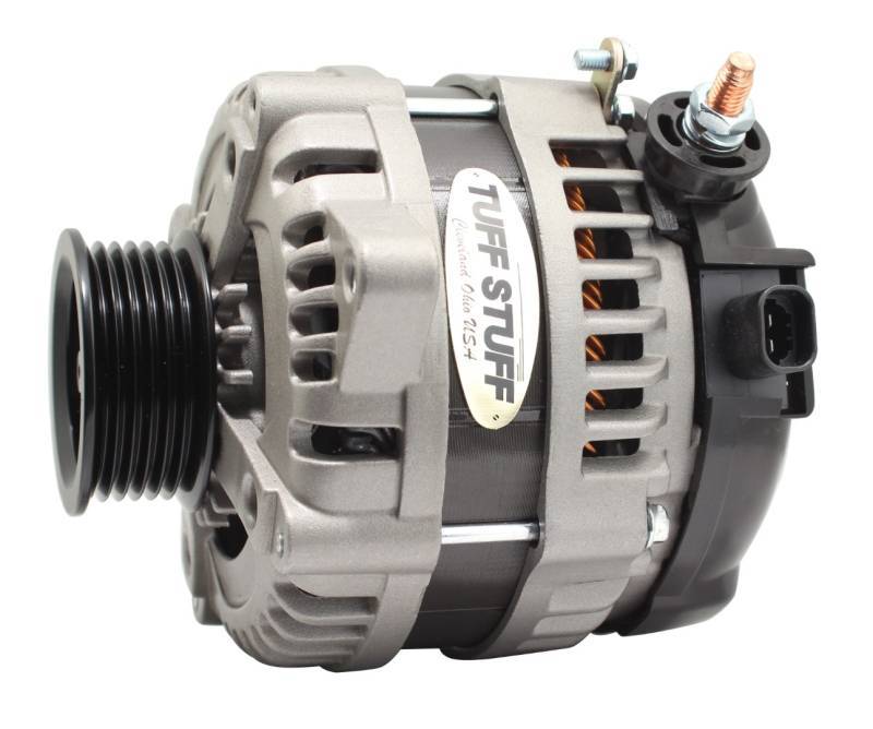 TUFF-STUFF — TUFF-STUFF 225 MAX AMP Alternator 6-Groove 1-Wire Cast