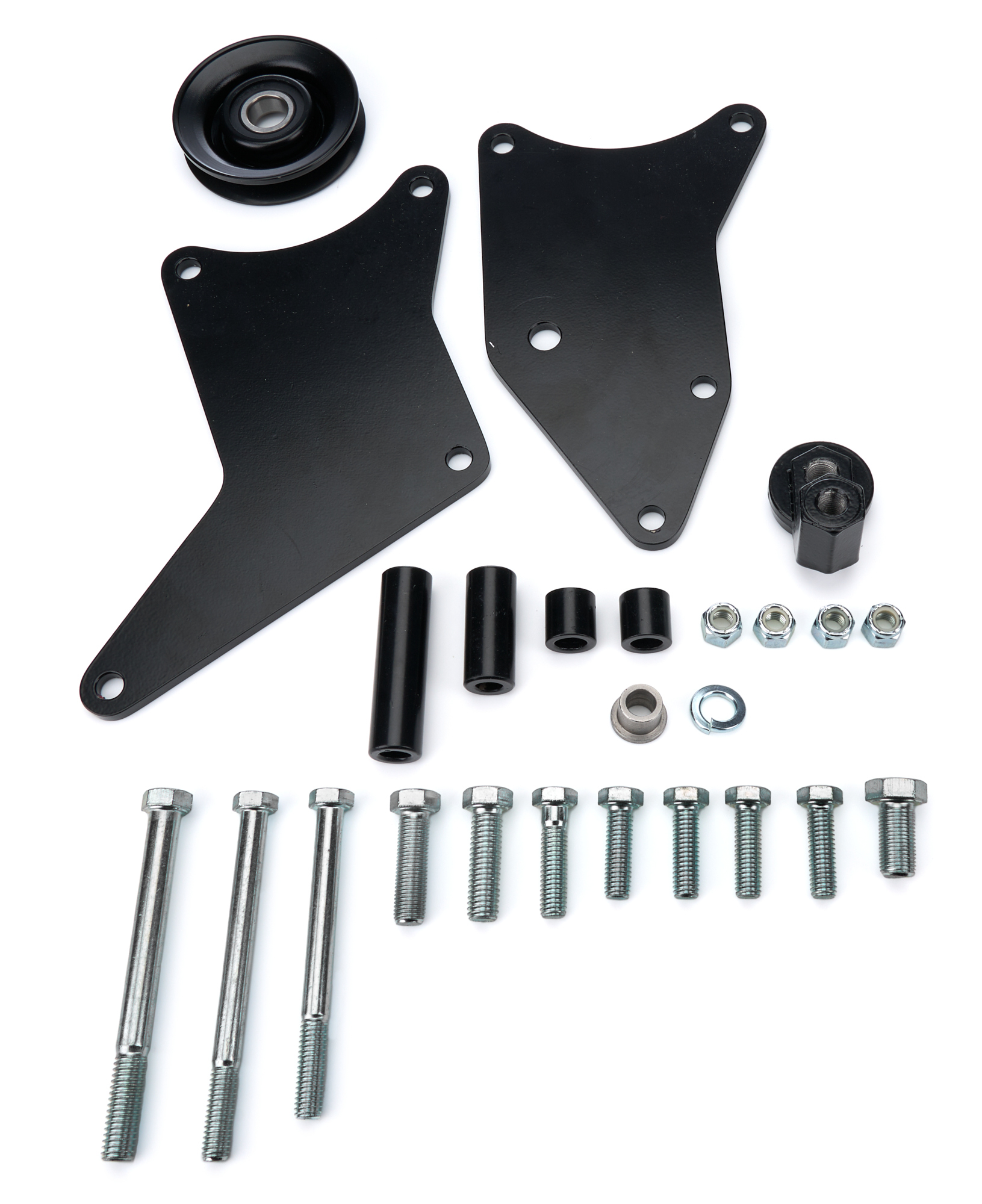 TUFF-STUFF — TUFF-STUFF A/C Compressor Bracket BBC Long Water Pump Blk