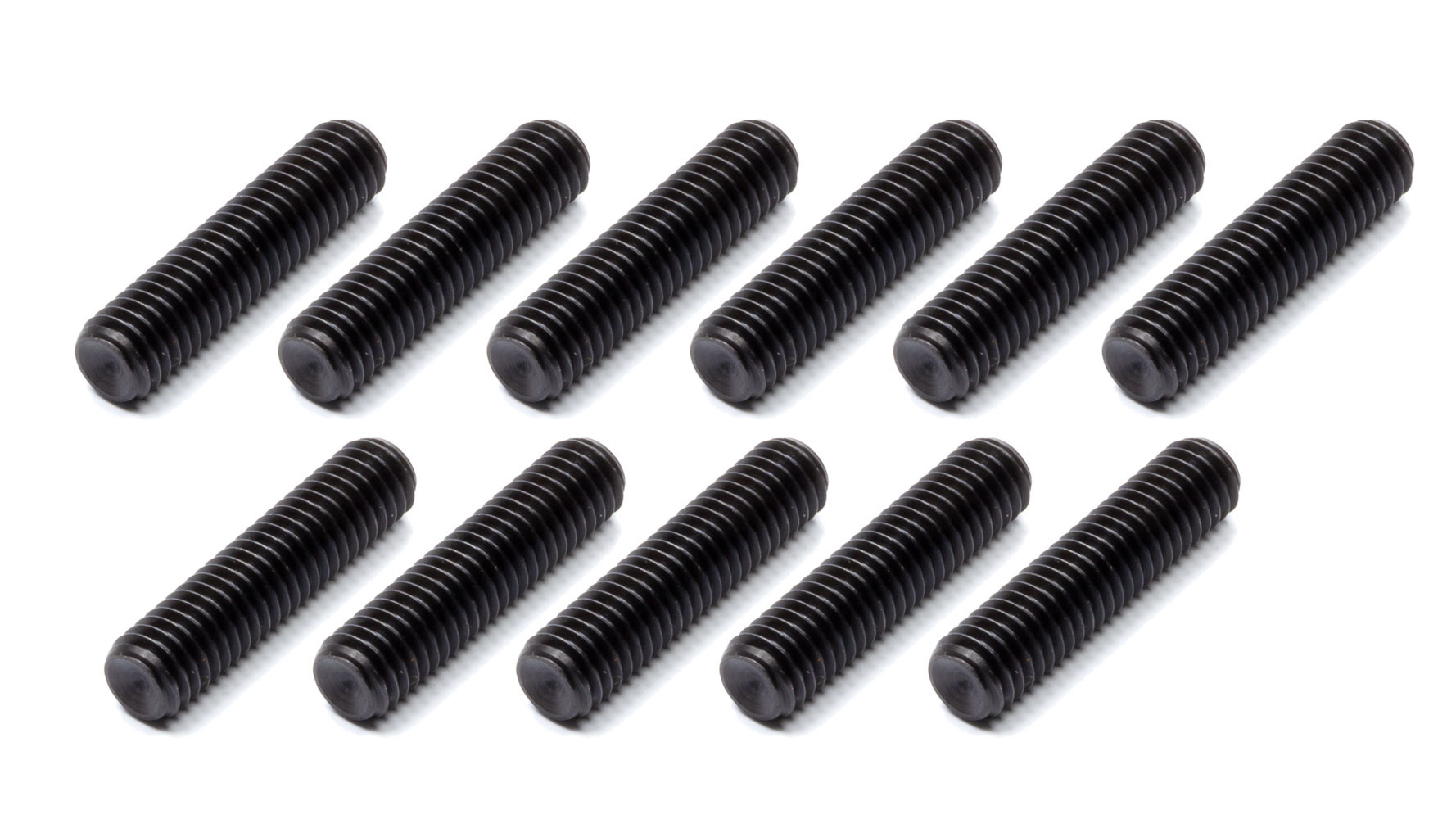Tiger Quick Change 2306 Gear Cover Stud, 3/8-16 in Thread, 1-1/2 in Long, Steel, Black Oxide, Tiger Quick Change, Set of 10