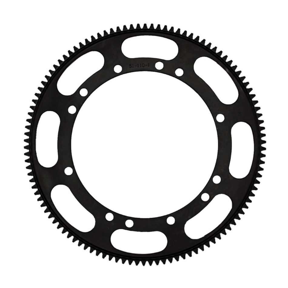 Tilton Engineering 51-110-1 - Clutch Ring Gear, 110 Tooth, Steel, 5.5 in Quarter Master Clutches, Each