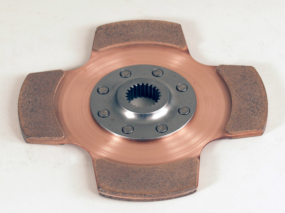 Tilton Engineering 64185-8-W-30 - Clutch Disc, 7-1/4 in Diameter, 1 in x 23 Spline, Ceramic / Metallic, Universal, Each