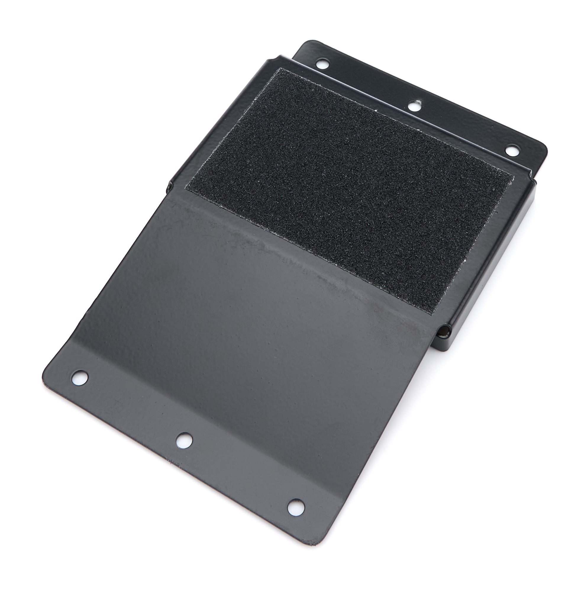 Heel Riser 1/2in Tall 4.25in Wide Alum Black