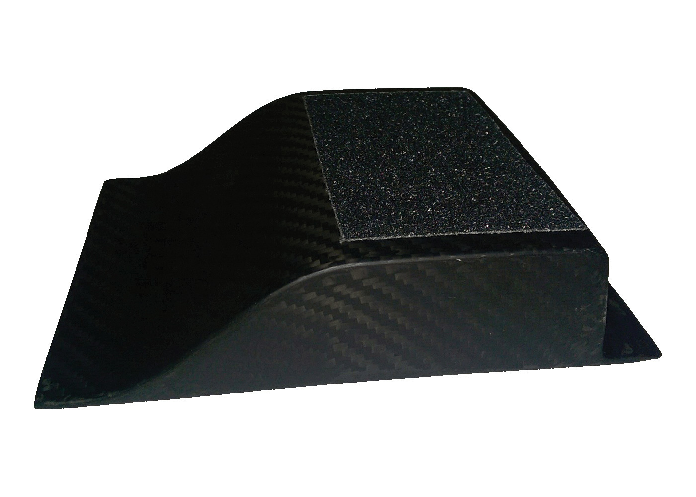 Ti22 Performance 4112 Heel Riser, 1-1/2 in Tall, 4-1/2 in Wide, Non-Skid Pad, Carbon Fiber, Each