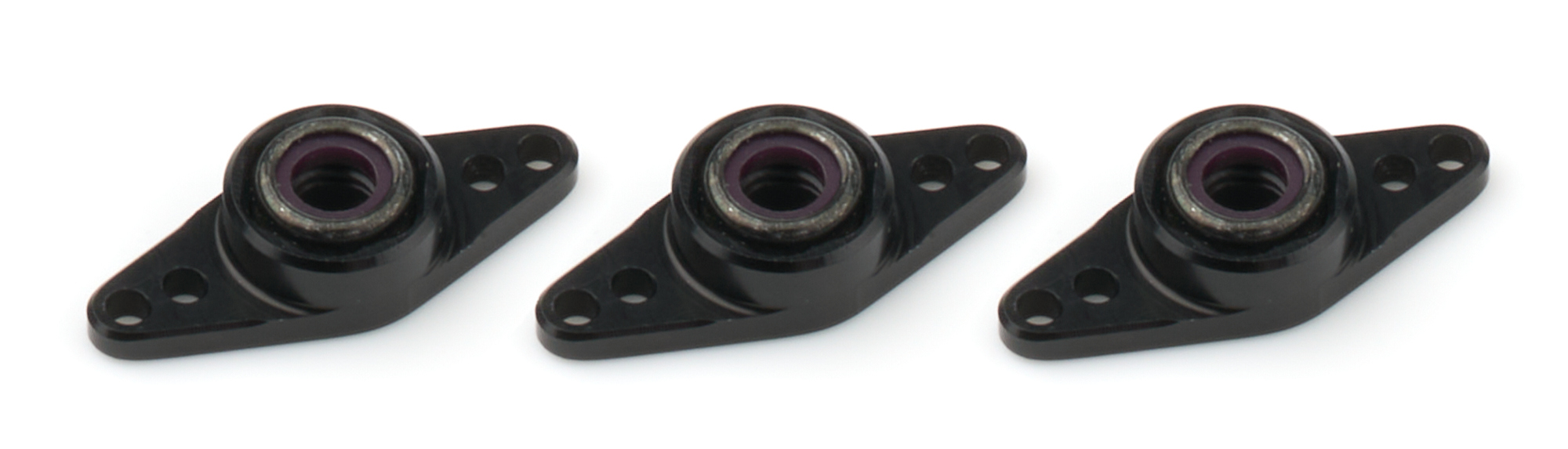 Mud Cover Install Plate 5/16-28 Thread Black 3pk