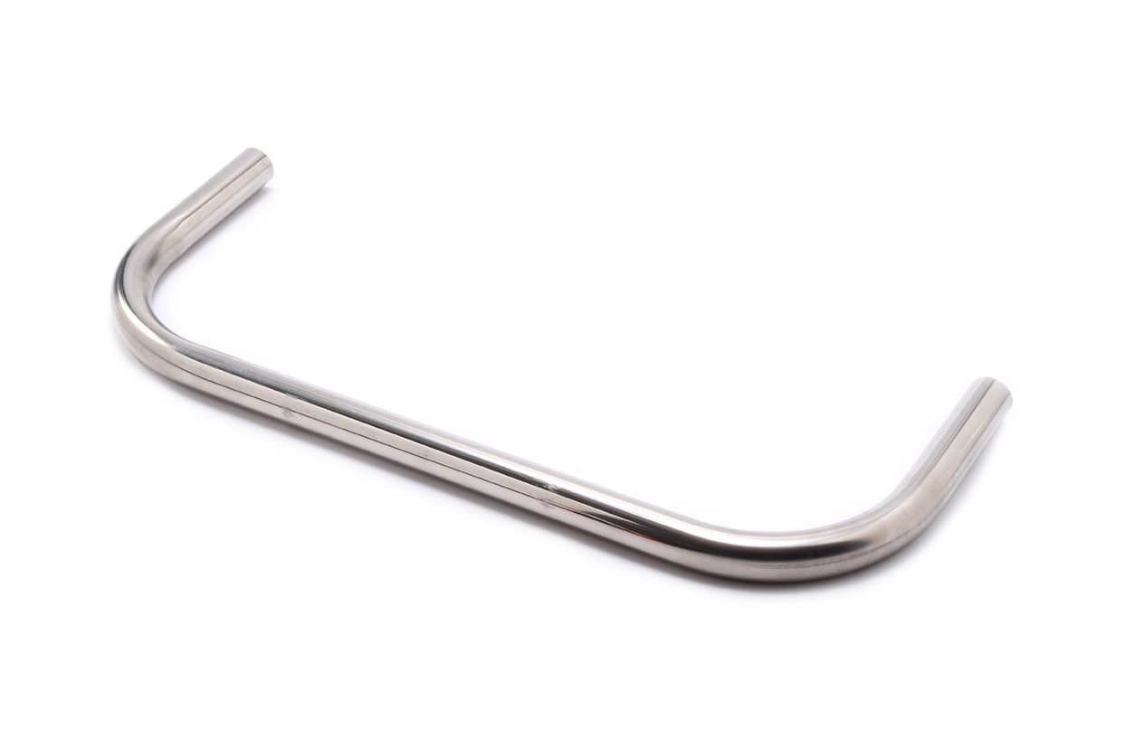 Ti22 Performance 7000 Bumper, Front, 1 in Tube, Single Bar, Stainless, Natural, Sprint Car, Each