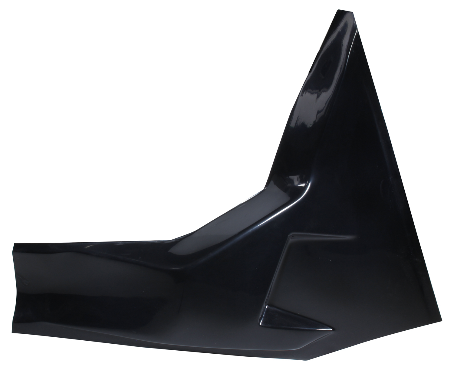 Arm Guard - Driver Side - Fiberglass - Black - TI22 Sprint Car - Each