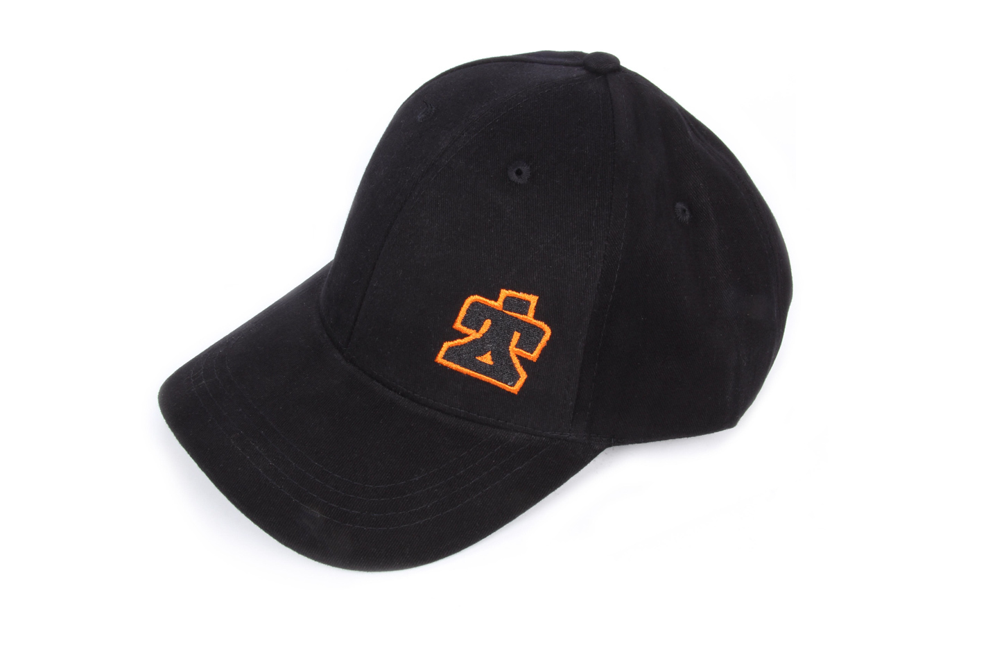 Ti22  Black Logo Hat Hook and Loop Enclosure