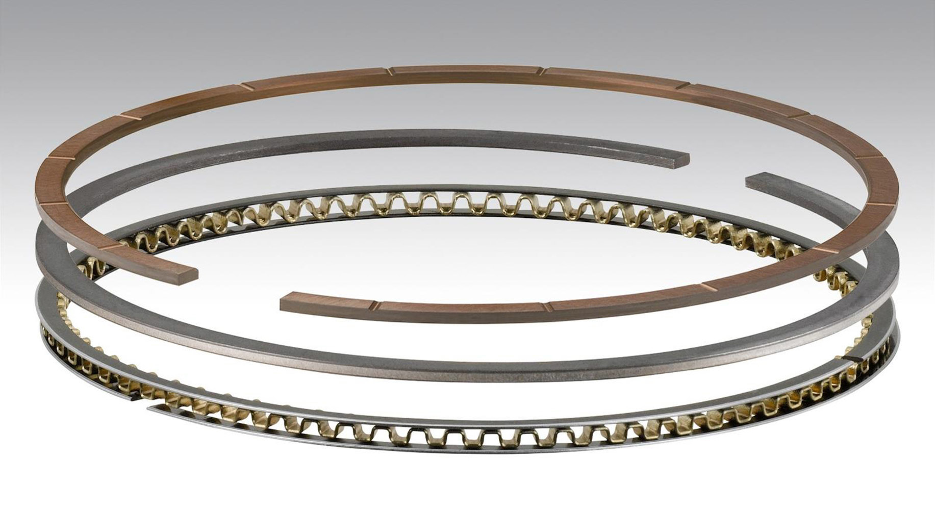 TOTAL SEAL — TOTAL SEAL GP Piston Ring Set 4.155 Bore 1/16 1/16 3/16
