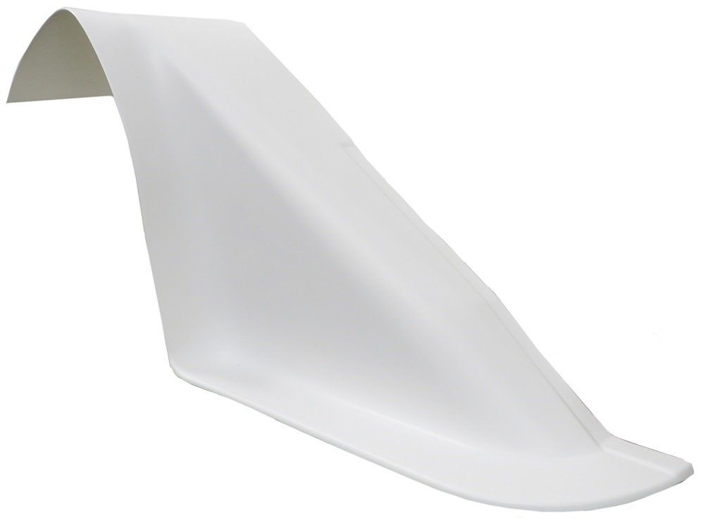 TRUE PERFORMANCE & FABRICATION — TRUE PERFORMANCE & FABRICATION Fender Right Asphalt Outlaw White