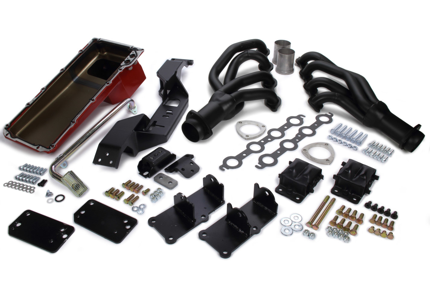 Allstar Performance 38251 Engine Conversion Kit, Headers/Mounts