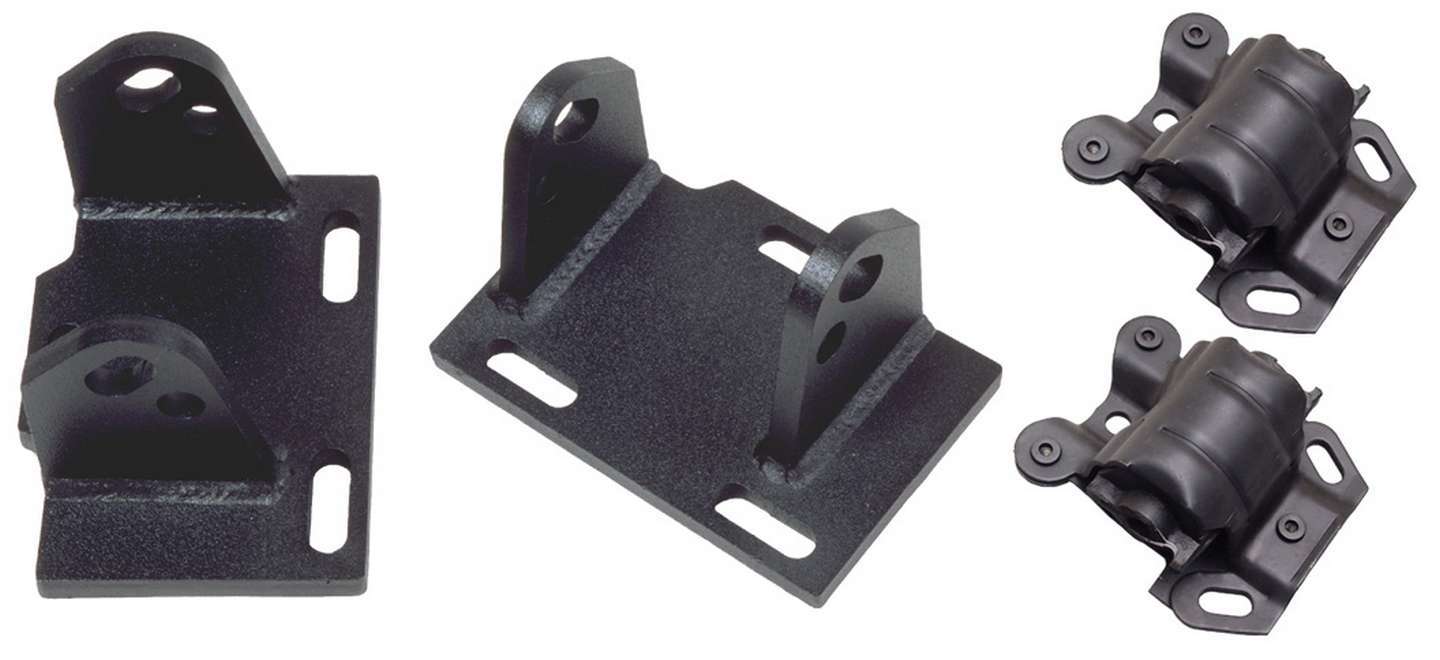 Trans Dapt 4606 Motor Mount, Bolt-On, Steel, 2WD, GM Compact Truck 2.8 L to Chevy 4.3 L V6, Kit