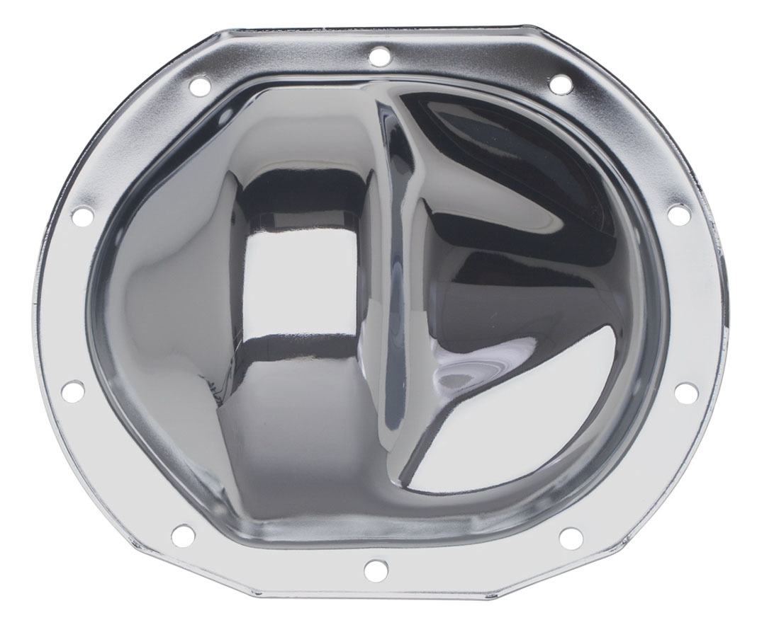 Trans Dapt 9044 Differential Cover, Gasket / Hardware Included, Steel, Chrome, Ford 7.5 in, Each