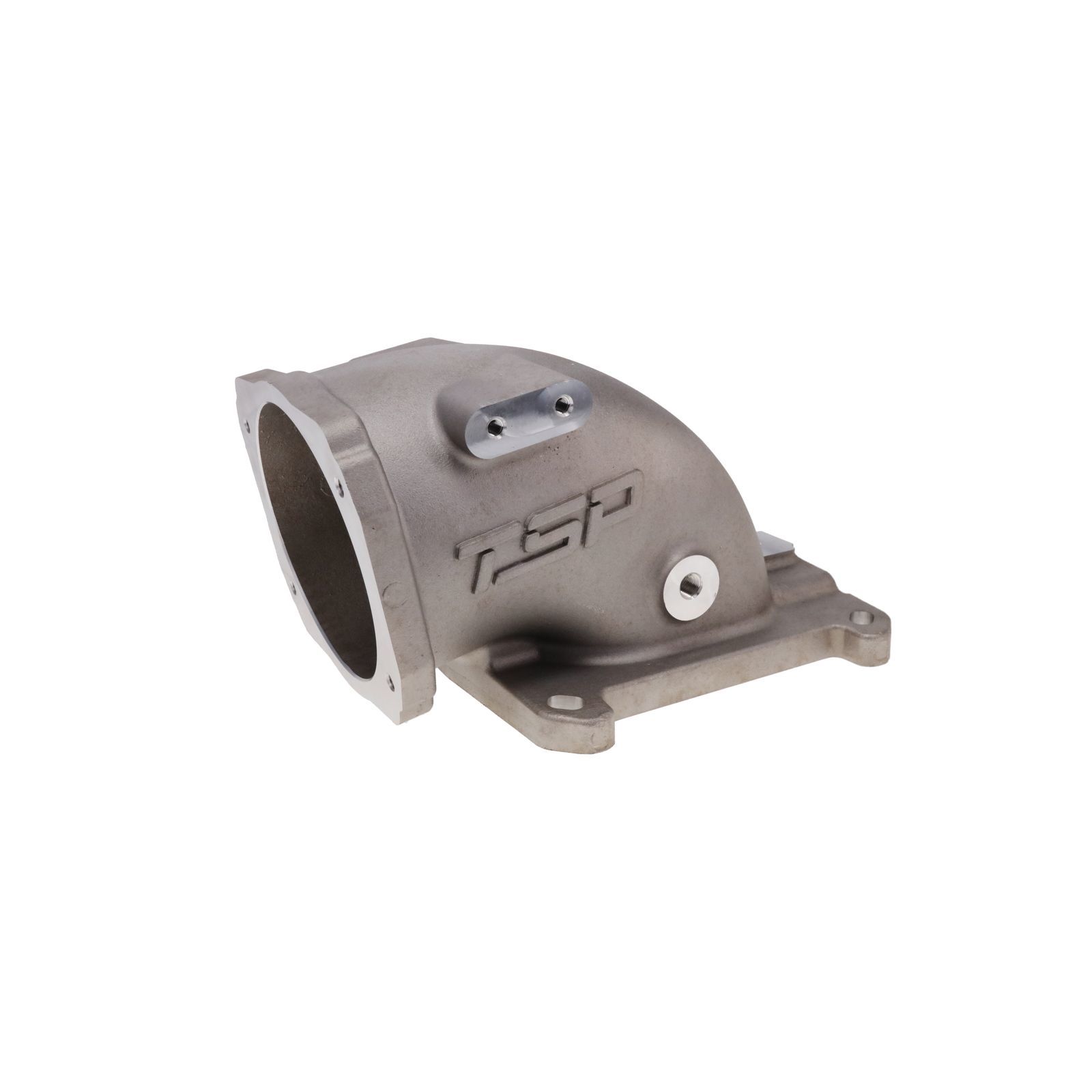 TOP STREET PERFORMANCE — TOP STREET PERFORMANCE Aluminum EFI TB Elbow LS 105MM 4150 Flange