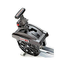 Turbo Action 70002B Shifter, Cheetah SCS, Automatic, Floor Mount, Forward / Reverse Pattern, 5 ft Cable, Hardware Included, Powerglide / TH200 / TH250 / TH350 / TH400, Kit