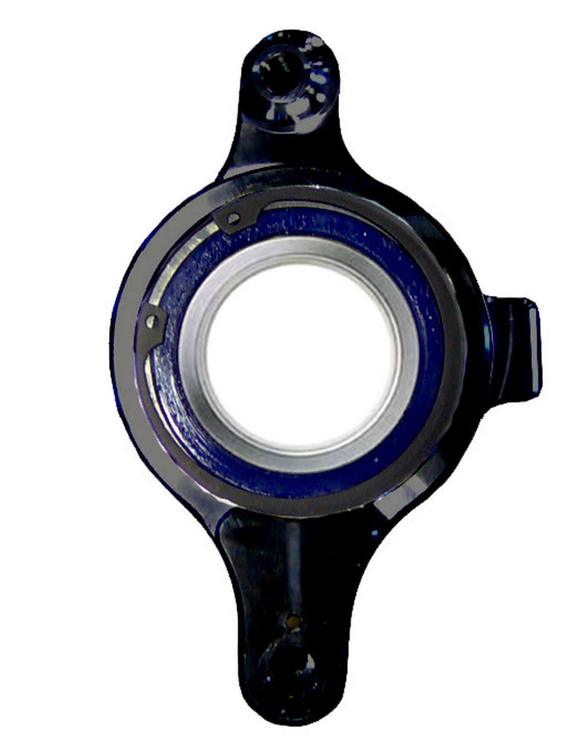 Birdcage - Driver Side - 6 in Bolt Hole Center to Center - Bearing / Bolts / Snap Ring - Aluminum - Black Anodized - Micro / Mini - Kit